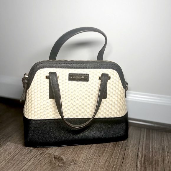 Kate Spade Cedar Street Straw Maise Tote Bag like brand new - Picture 3 of 6